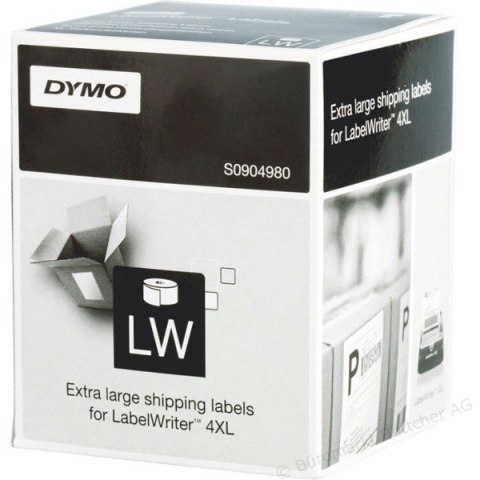 ETYKIETY DYMO LABELWRITER BIAŁE 104 X 159 MM BARDZO DUŻE ETYKIETY WYSYŁKOWE