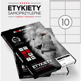 ETYKIETY 105 X 57.0 MM. 10 SZT/A4 EMERSON UNIWERSALNE