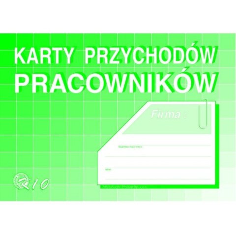 KARTY PRZYCHODÓW PRACOWNIKÓW MICHALCZYK I PROKOP A5