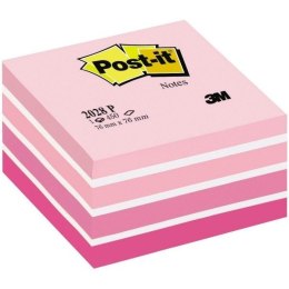 KOSTKA SAMOPRZYLEPNA POST-IT RÓŻOWA AKWARELOWA 76 X 76 MM 450 KARTEK