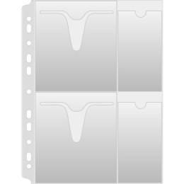 KOSZULKI NA CD/DVD DONAU A4/160µM KRYSTALICZNE