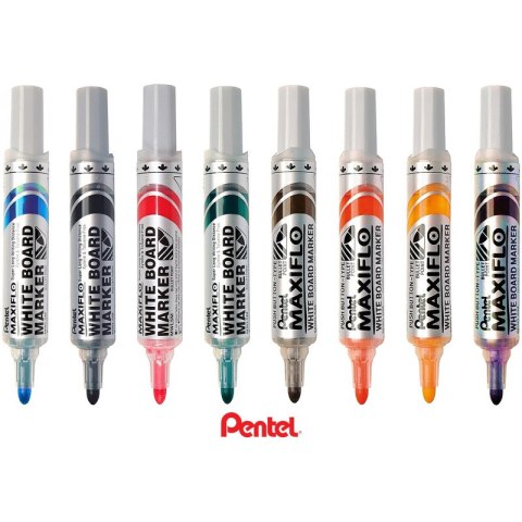 Marker do tablic Pentel Maxiflo MWL5M brązowy