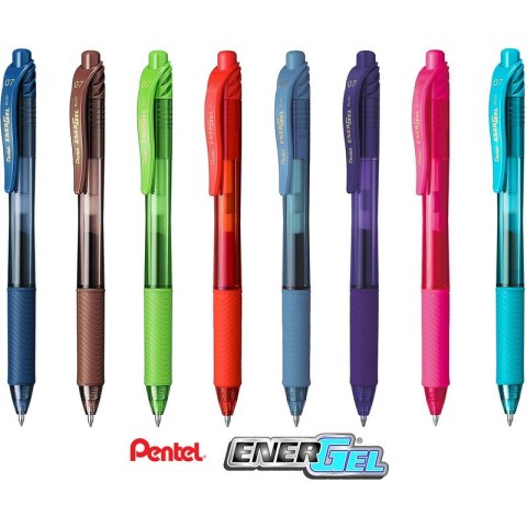 Pióro kulkowe Pentel EnerGel BL107 fioletowe