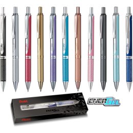 Pióro kulkowe Pentel EnerGel BL407 (wkład niebieski) błękitne