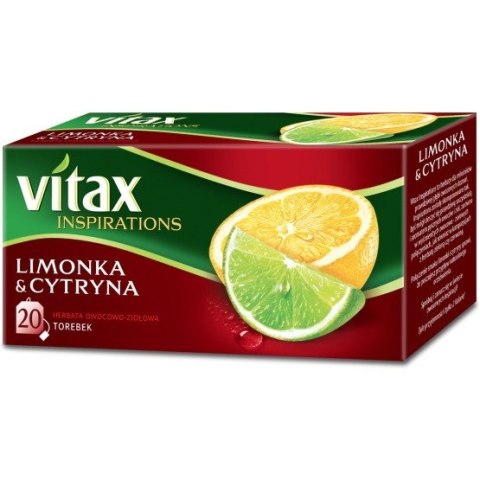 HERBATA VITAX INSPIRATIONS LIMONKA Z CYTRYNĄ (20)