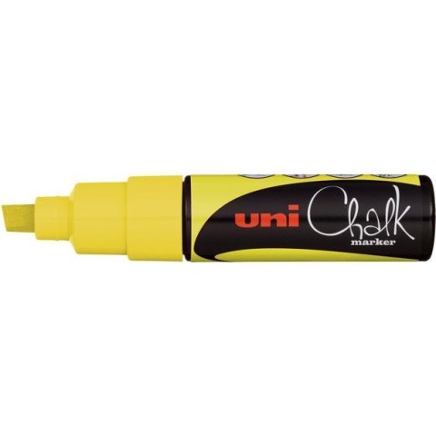 MARKER KREDOWY UNI CHALK PWE-8K, ŻÓŁTY