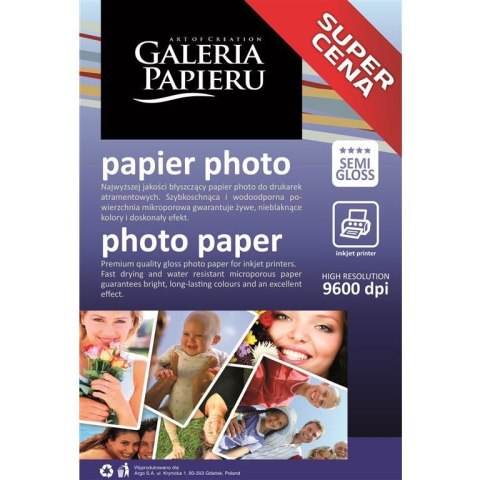 PAPIER FOTOGRAFICZNY 10 X 15 CM 200 G SEMI GLOSS INKJE