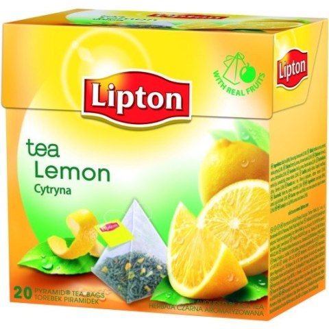 HERBATA LIPTON PIRAMIDKA CYTRYNOWA 20 SZT.