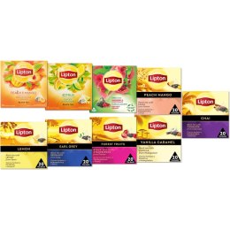 Herbata Lipton Piramid czarna Lemon (20), CYTRYNA