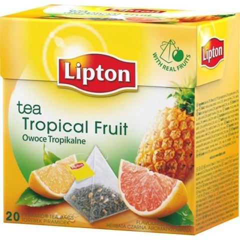 Herbata Lipton Piramid owoce tropikalne (20)