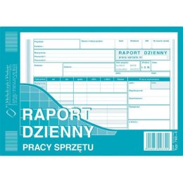 RAPORT DZIENNY PRACY SPRZĘTU (OFFSET) MICHALCZYK I PROKOP A5