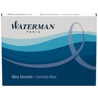 NABOJE ATRAMENTOWE WATERMAN STANDARD NIEBIESKIE (8)