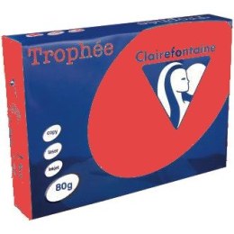 PAPIER TROPHEE A4/80 G CZERWIEŃ KORALOWA (500)