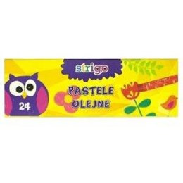 PASTELE OLEJNE STRIGO 24 KOLORY