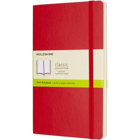 Notatnik Moleskine Classic L (13x21cm) gładki czerwony