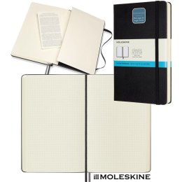 Notatnik Moleskine Classic L (13x21cm) kropki czarny