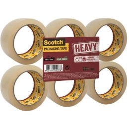 Taśma pakowa Scotch Heavy 50mm/66m przezroczysta (6)